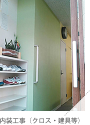 内装工事(クロス・建具等)